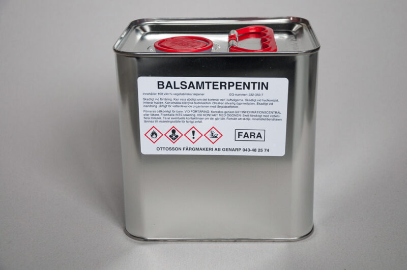 Balsamterpentin, Ottosson, 2.5L